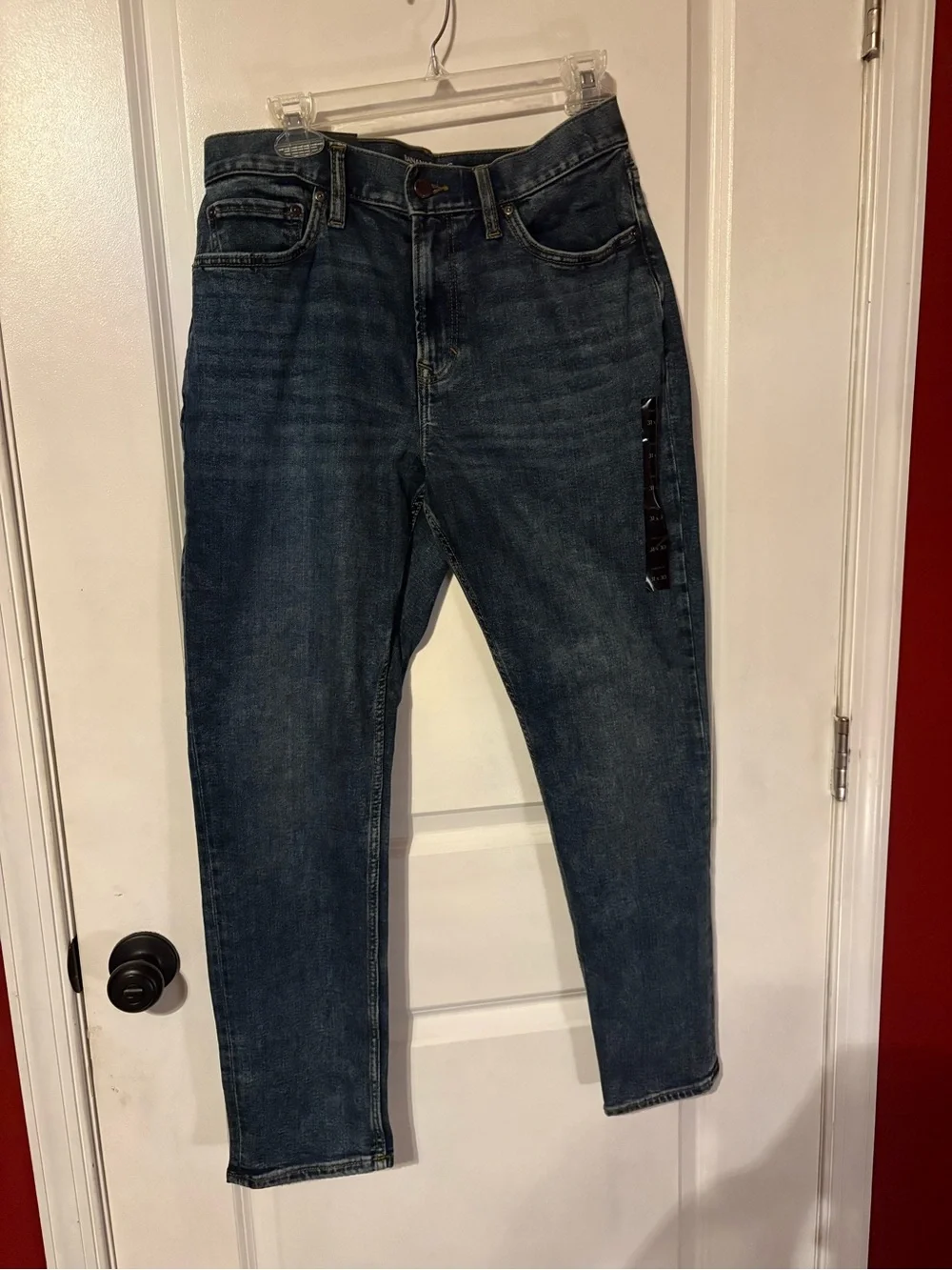 Banana republic Men's Dark Blue Straight-Leg Jeans